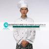 庞哲厨师服长袖 酒店饭店餐厅厨师服 餐饮后厨厨师工作服 厨房服