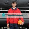 庞哲春秋长袖工作服套装男电焊工工程车间汽修机修劳保服工厂厂服